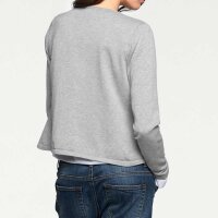 Cardigan with strass, grey