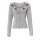 Cardigan with strass, grey