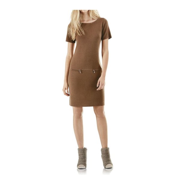 Knit dress, camel