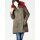 Parka m. Webpelz-Futter, oliv