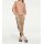 Designer-Ziegenvelourslederhose, sand