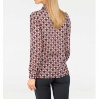 Blouse with two scarfs, multicolour