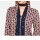 Blouse with two scarfs, multicolour