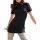 Turtleneck cableknit sweatshirt, black