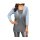Designer-Pullover, blau-grau