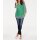 Designer-Bluse mit Top, grün