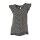 Print blouse, black-beige