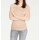 Designer-Pullover m. Perlen, nude