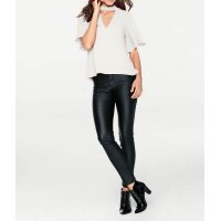 Blouse with cut-out, offwhite