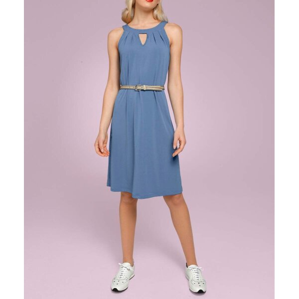 Jersey dress, blue