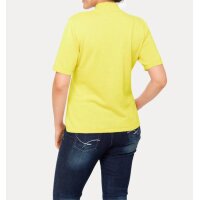 Sweatshirt with cashmere, yellow