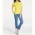 Sweatshirt with cashmere, yellow