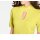 Sweatshirt with cashmere, yellow