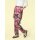Designer-Druckhose, pink-bunt