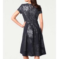 Jacquard dress, blue
