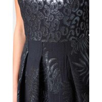 Jacquard dress, blue
