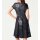 Jacquard dress, blue