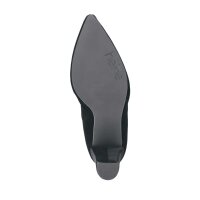 Velvet overknees, black