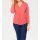 Designer-Kaschmirpullover, koralle