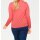 Designer-Kaschmirpullover, koralle