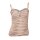 Corsage m. Strass, beige