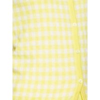 Designer-Cardigan m. Kaschmir, gelb