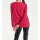 Designer-Bluse m. Perlen, fuchsia