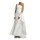 Abendkleid m. Schleppe, creme