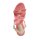 Wedge sandal, coral