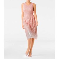 Lace dress, rose-silver