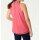 Sequin top, coral