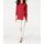 Designer-Rollkragenpullover, rot