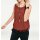Lace top, terracotta