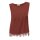 Lace top, terracotta