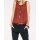 Lace top, terracotta