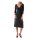 Jerseykleid m. Raffungen, schwarz