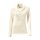 Turtleneck sweatshirt with strass, ecru