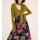 Pullover m. Schluppe, oliv