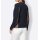 Jerseyjacke, dunkelblau-cognac