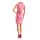 Kleid m. Zierelement, rose