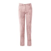 Stretch-Jeans, rosé-bedruckt