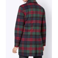 Fleece blazer, moss-cherry