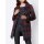 Fleece blazer, moss-cherry