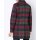 Fleece blazer, moss-cherry