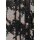 Marken-Bluse m. Spitze, schwarz-bunt