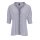 Shirt with lacings, grey-blend
