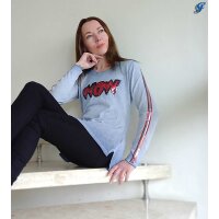 Sweter z cekinami, jasnoniebieski