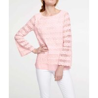 Lace shirt, soft rosé