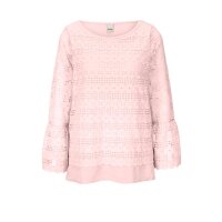 Lace shirt, soft rosé