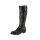 Marken-Lederstiefel m. Warmfutter, schwarz